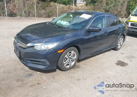 2017 Honda Civic Lx from USA, damaged, VIN 19XFC2F51HE081190